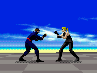 Virtua Fighter screenshot 5 for Mega Drive 32X